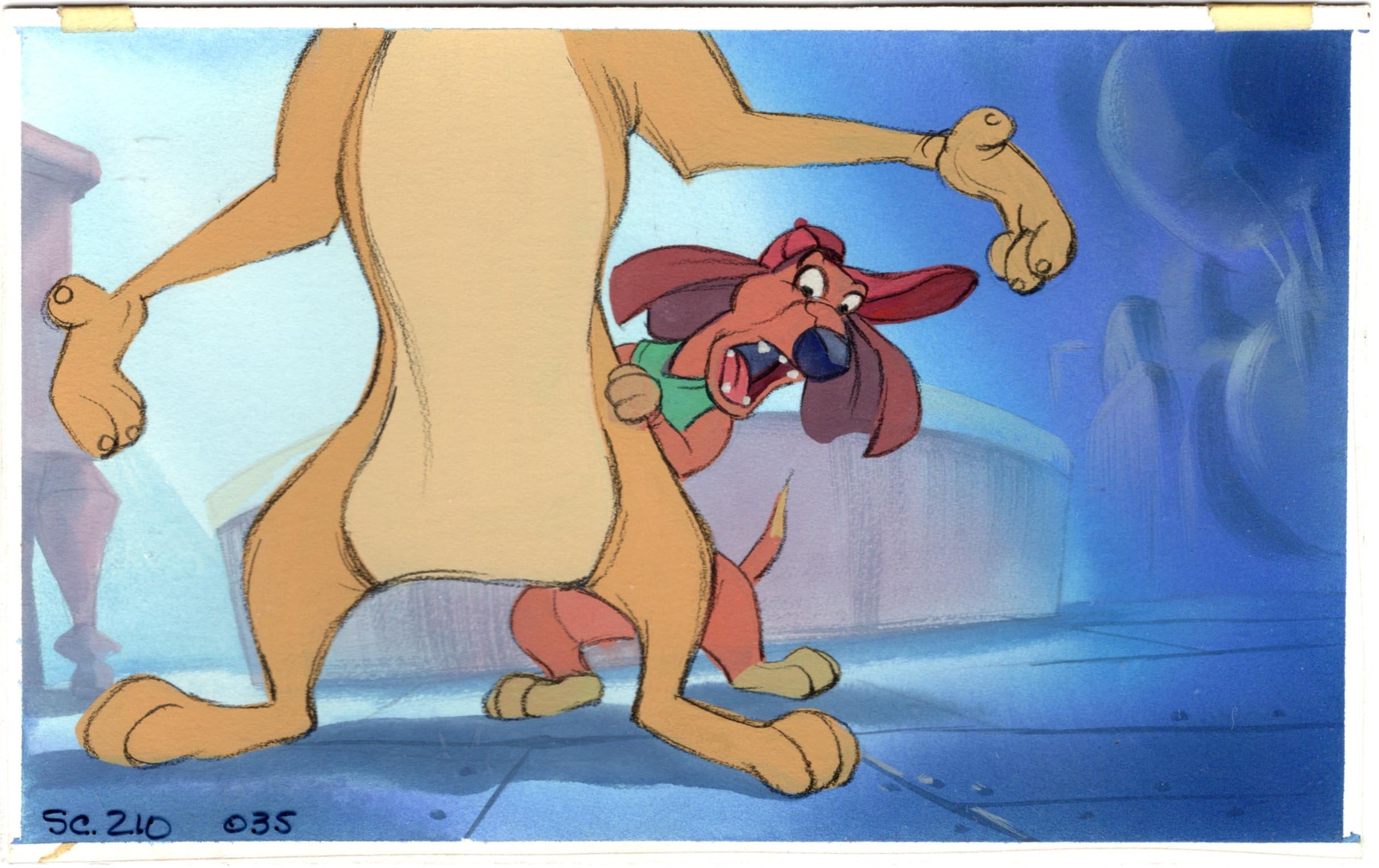 All Dogs Go To Heaven Don Bluth Itchy Production Animation