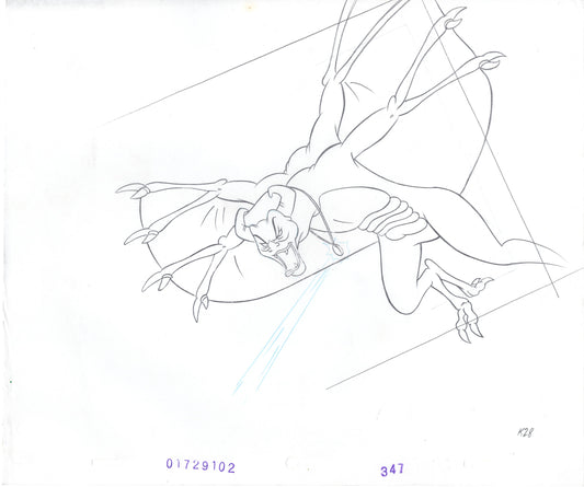 Pirates of Dark Water production animation cel Drawing Hanna Barbera 91-93 28