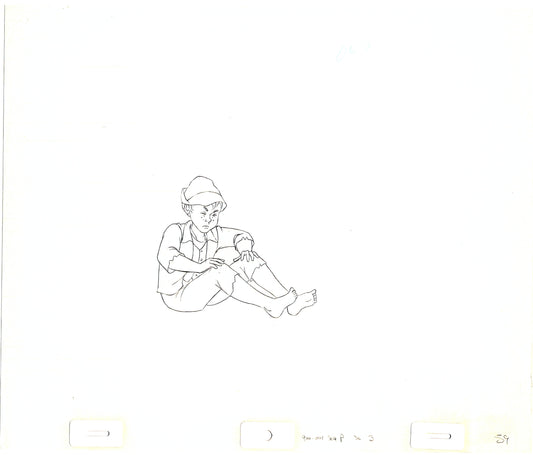 1982 Heidi's Song Peter Production Animation Cel Drawing Hanna Barbera m12