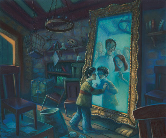Harry Potter Mirror of Erised Mary GrandPre SIGNED Giclee on Fine Art Paper Limited Edition of 250