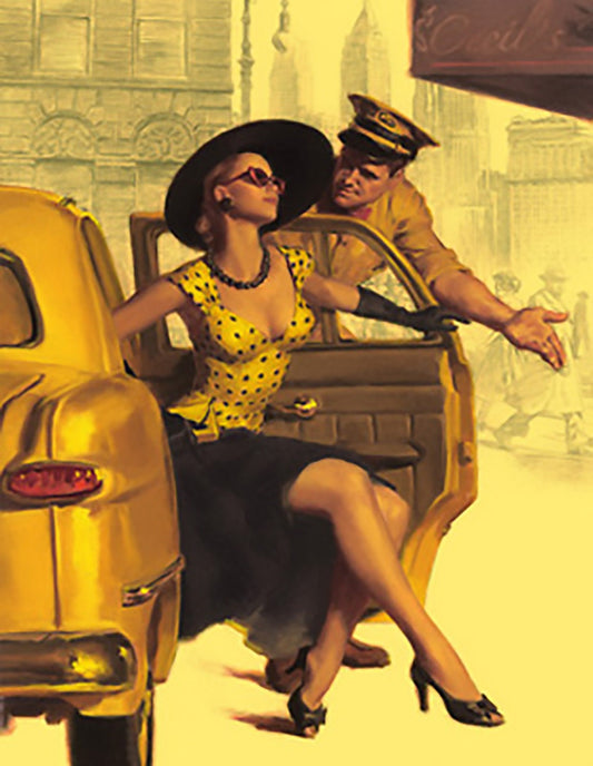 Glen Orbik SIGNED Meet Me at Cecils DC Giclee Print on Paper Limited Ed of 25 - Printers Proof - OH