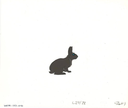 Watership Down 1978 Original Production Animation Cel with LJE Seal and COA 27-41