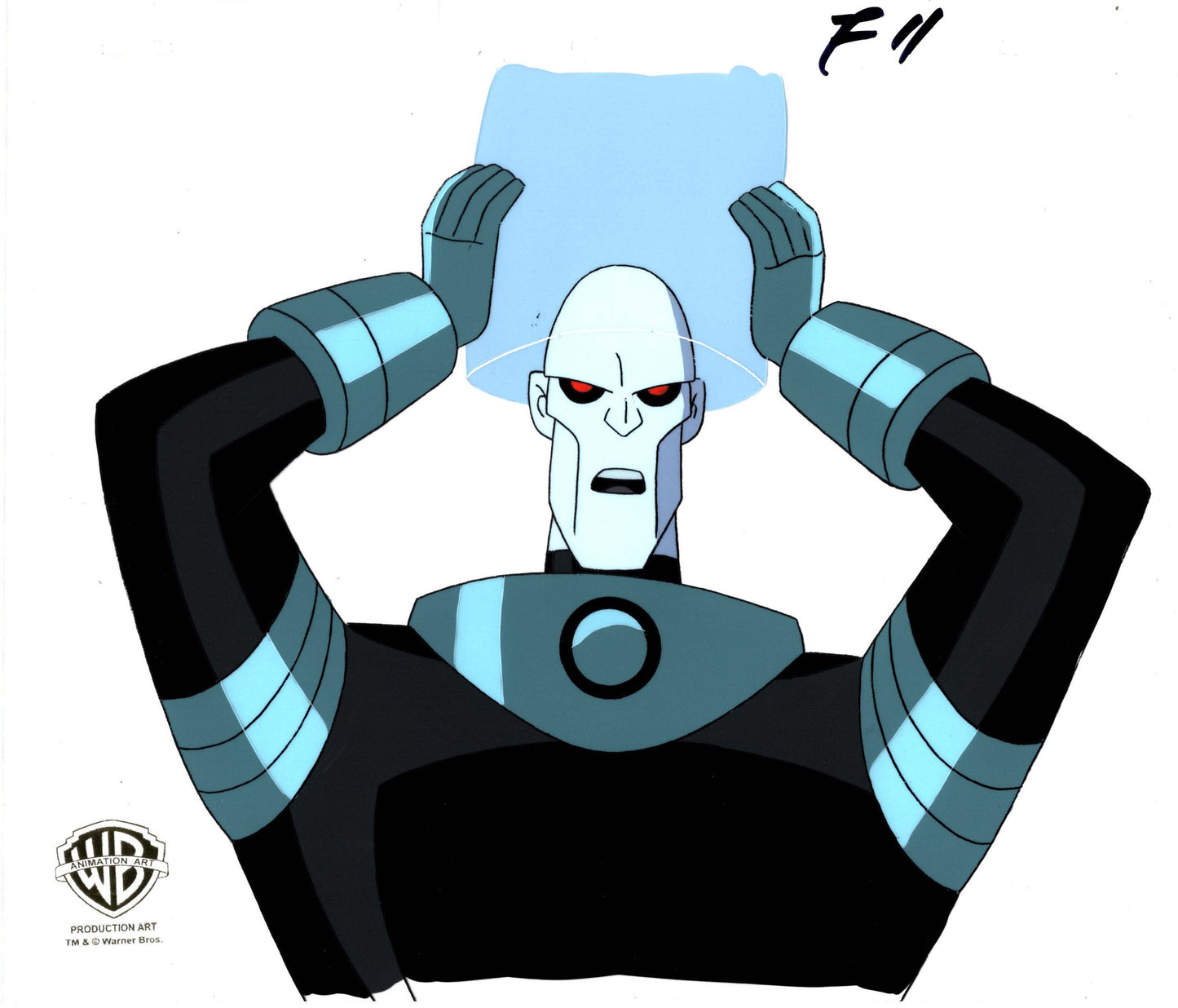 Batman the Animated Series BTAS Production Cel of Mr. Freeze from Warner Brothers DC 11