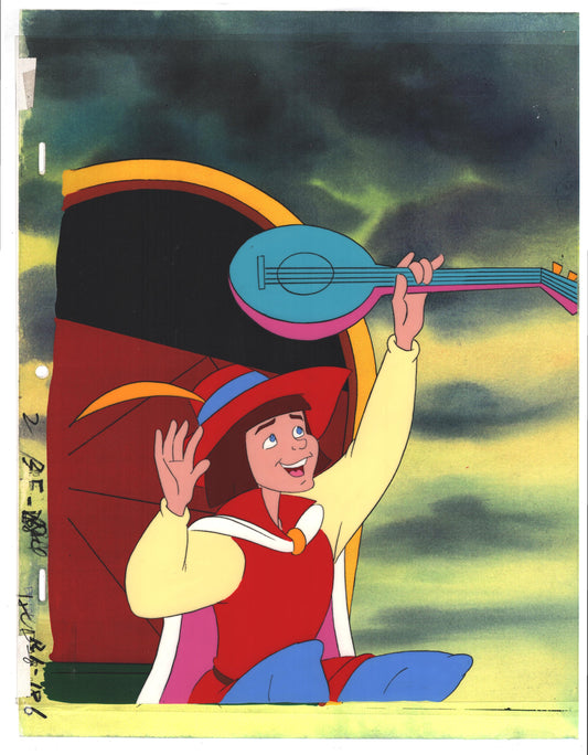 Back to the Future Original Production Animation Cel Universal Cartoon 1991-2 d8