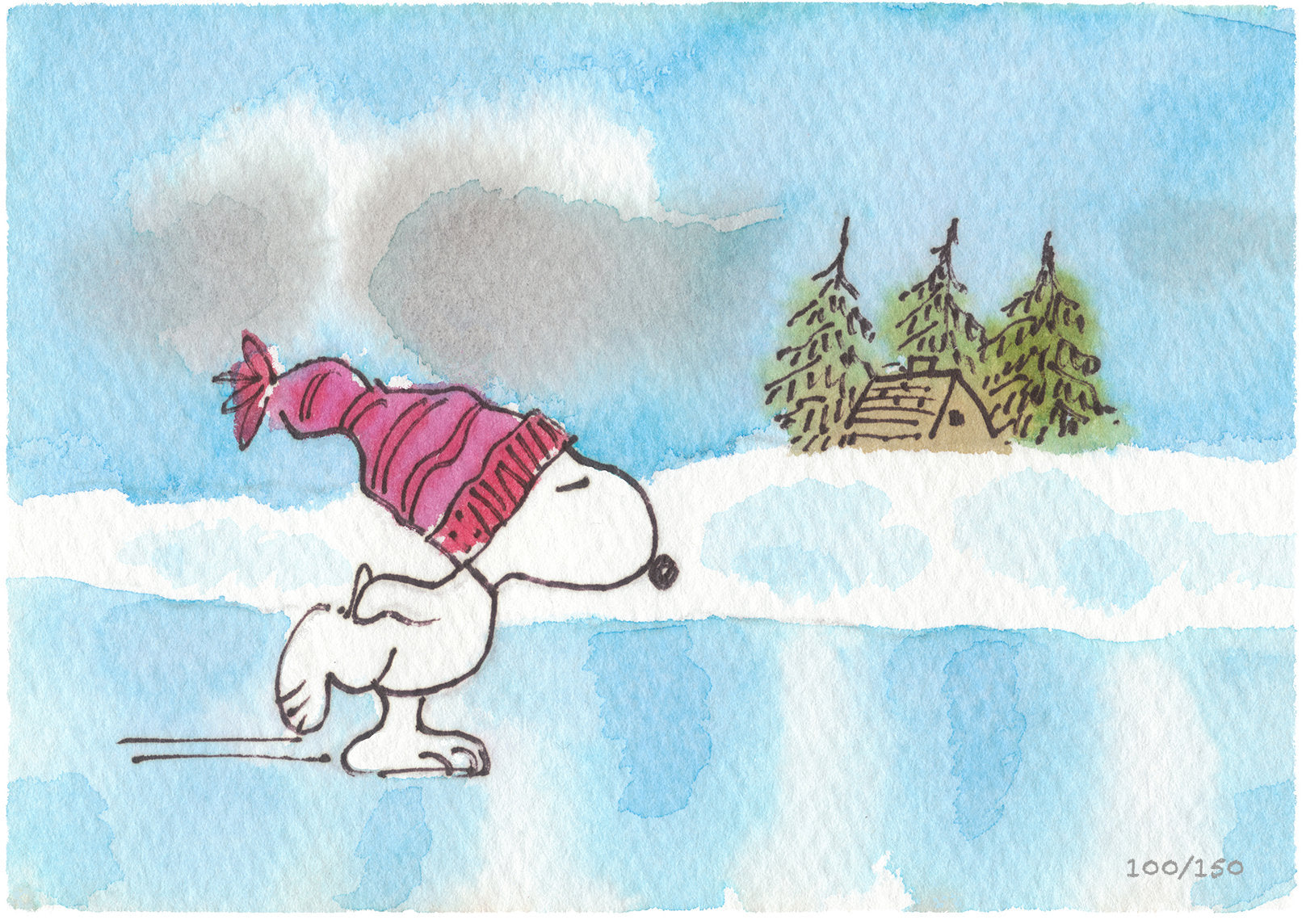 Happy Winter Snoopy