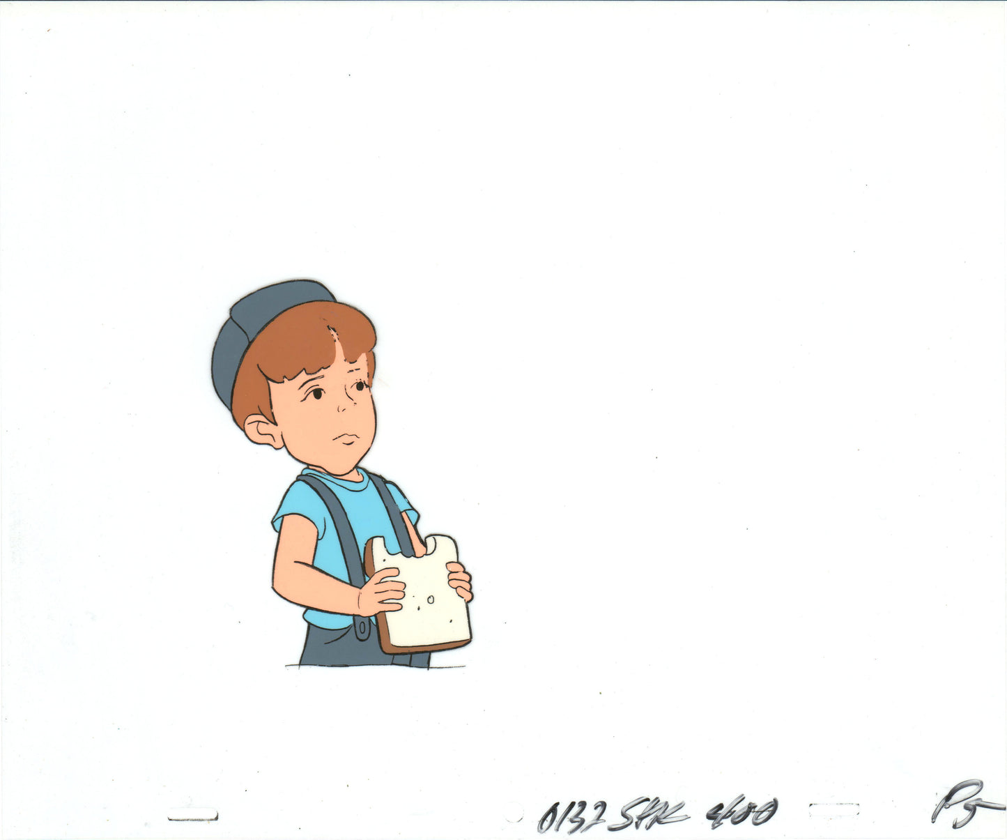 Little Rascals Production Animation Cel with Darla from Hanna Barbera 1982-83 m83