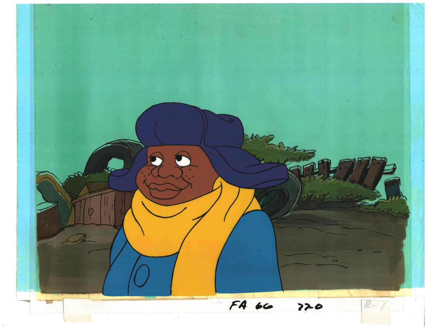 Fat Albert & the Gang Russell Production animation Cel Filmation 1972-75 r1