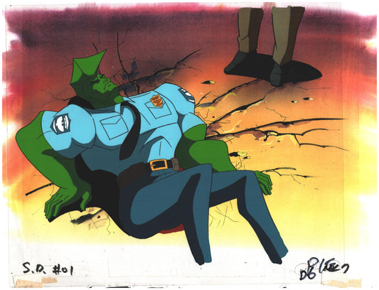 Savage Dragon Production Animation Cel and drawing Universal 1995-6 d6