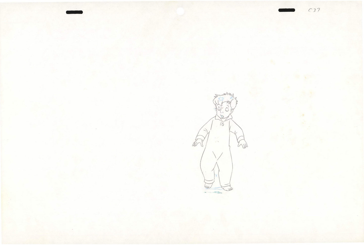Little Nemo Adventures in Slumberland Animation Cel + Drawing 1989 Winsor McCay c37