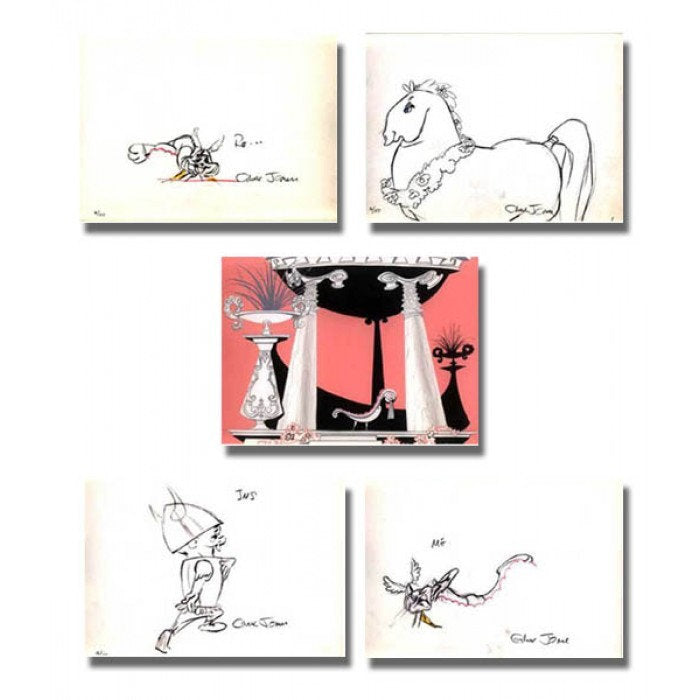 Chuck Jones Whats Opera Doc Portfolio II Warner Brothers Giclee on Paper Limited Edition of 157