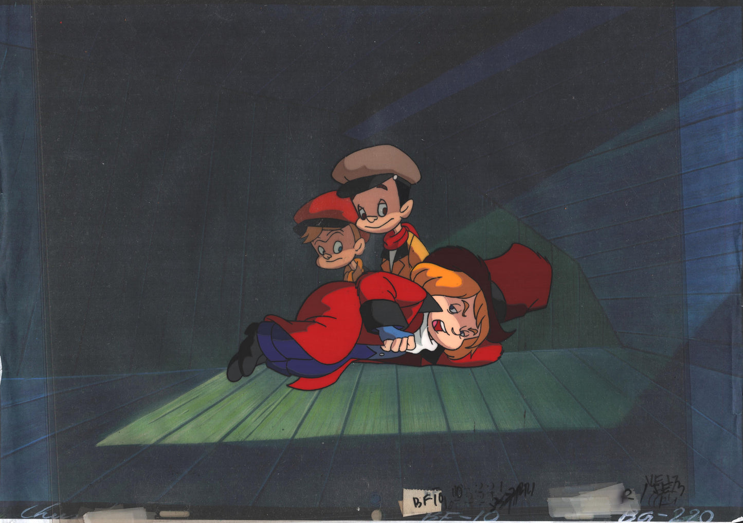 Back to the Future Original Production Animation Cel Universal Cartoon 1991-2 220