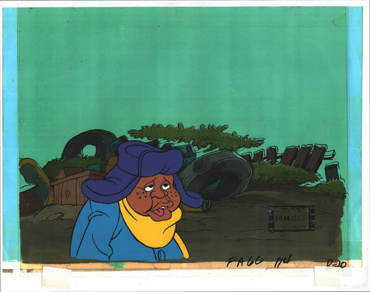 Fat Albert & the Gang Russell Production animation Cel Filmation 1972-75 r20