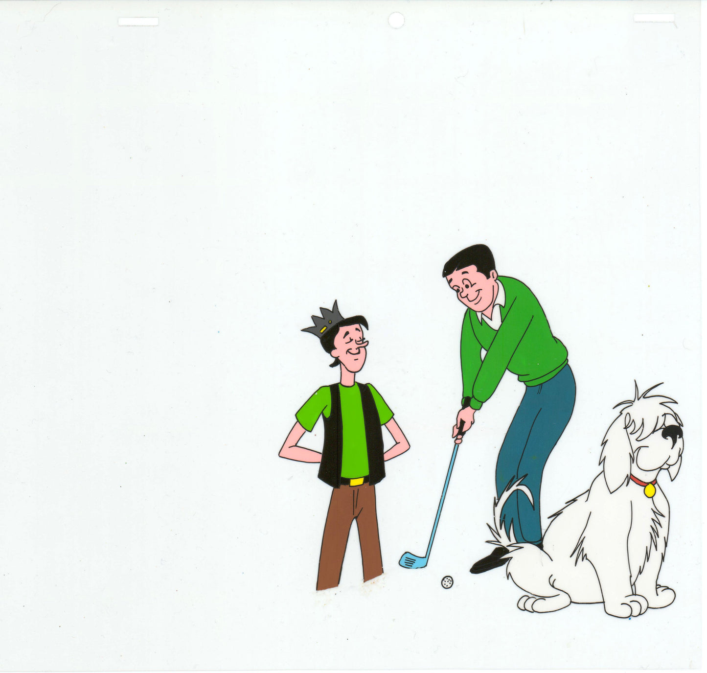 Archie Production Animation Art Cel Setup from Filmation 1968-1969 b2001