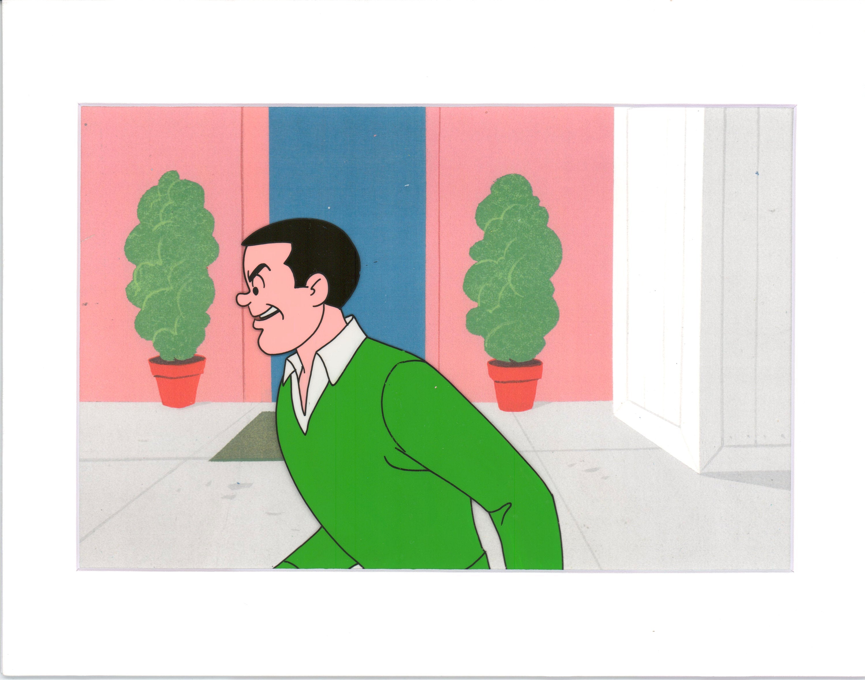 Archie Fimation Archie Production Animation Art Cel Setup from Filmation 1968-1969 b20 ...