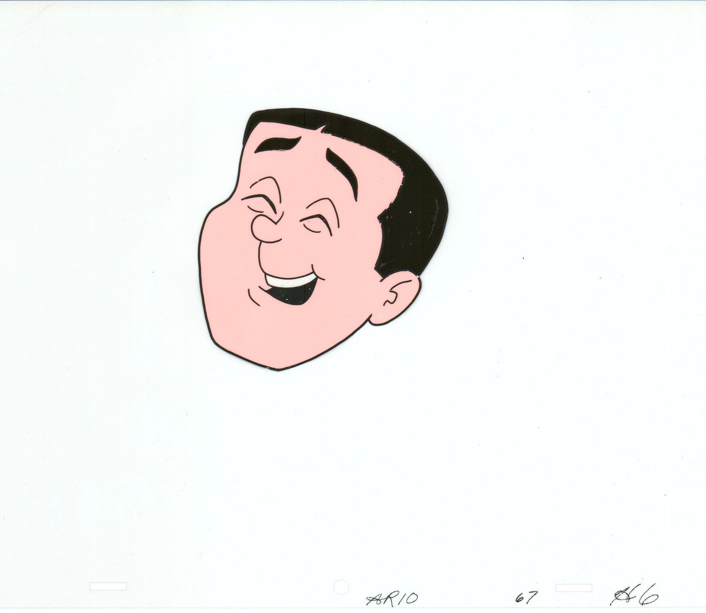 Archie Production Animation Art Cel Setup from Filmation 1968-1969 b2007