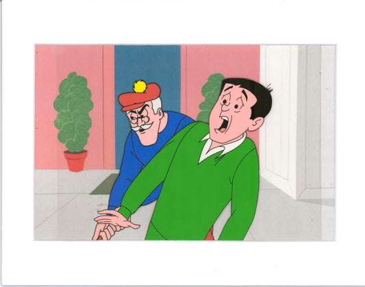 Archie Production Animation Art Cel Setup from Filmation 1968-1969 b2008