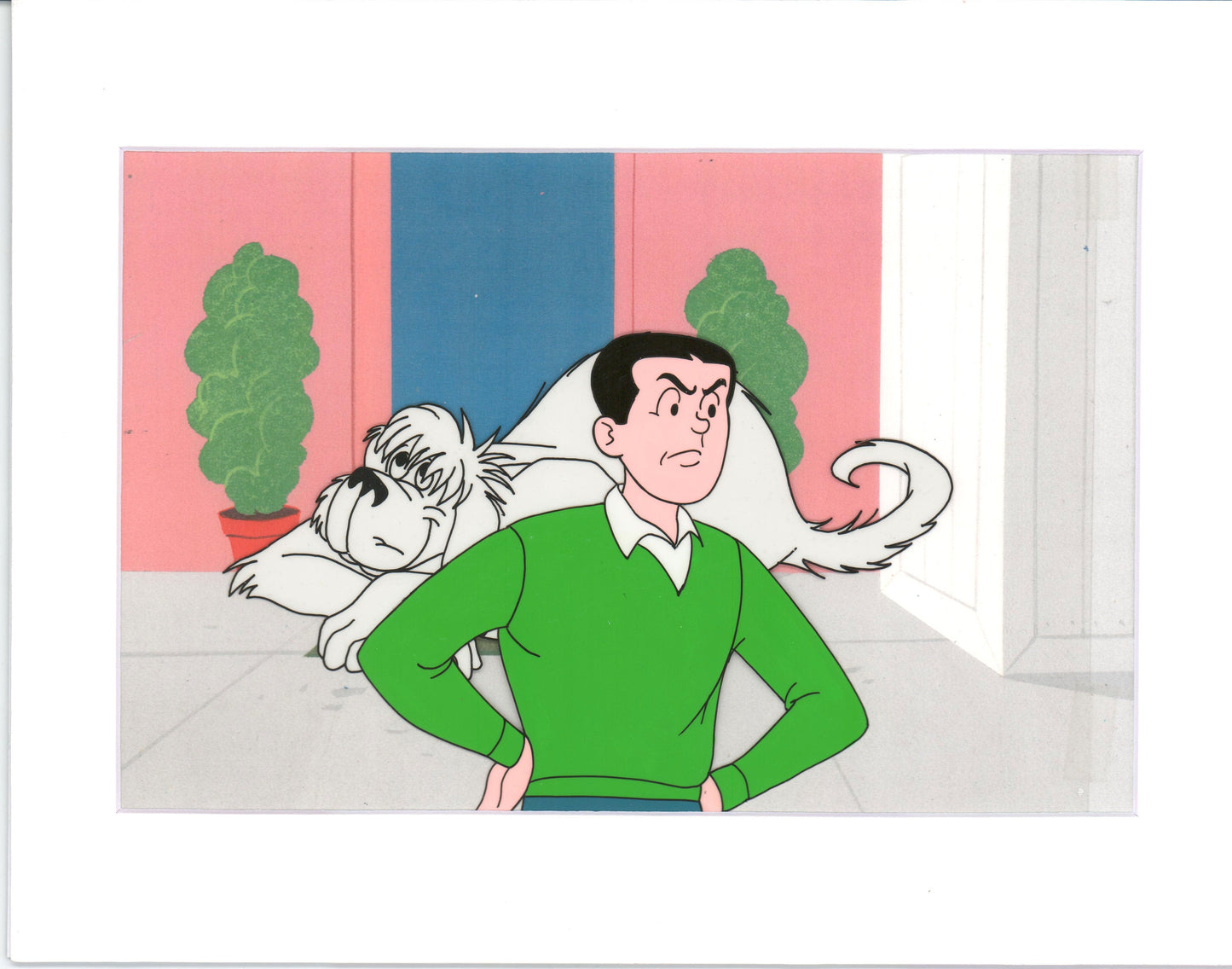 Archie Production Animation Art Cel Setup from Filmation 1968-1969 b2011