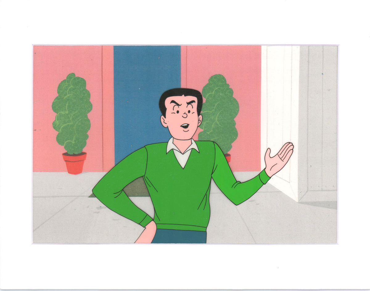 Archie Fimation Archie Production Animation Art Cel Setup from Filmation 1968-1969 b20 ...