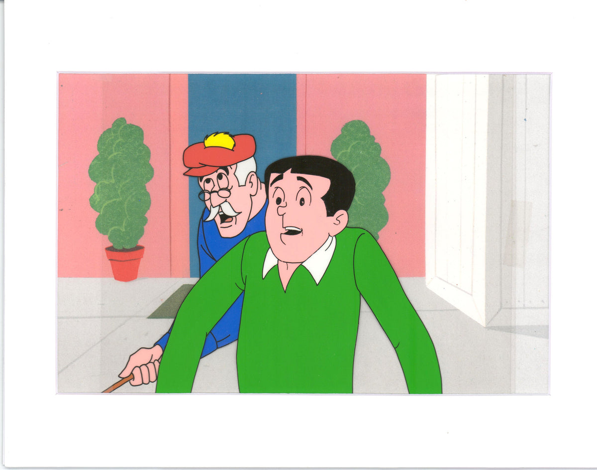 Archie Fimation Archie Production Animation Art Cel Setup from Filmation 1968-1969 b20 ...