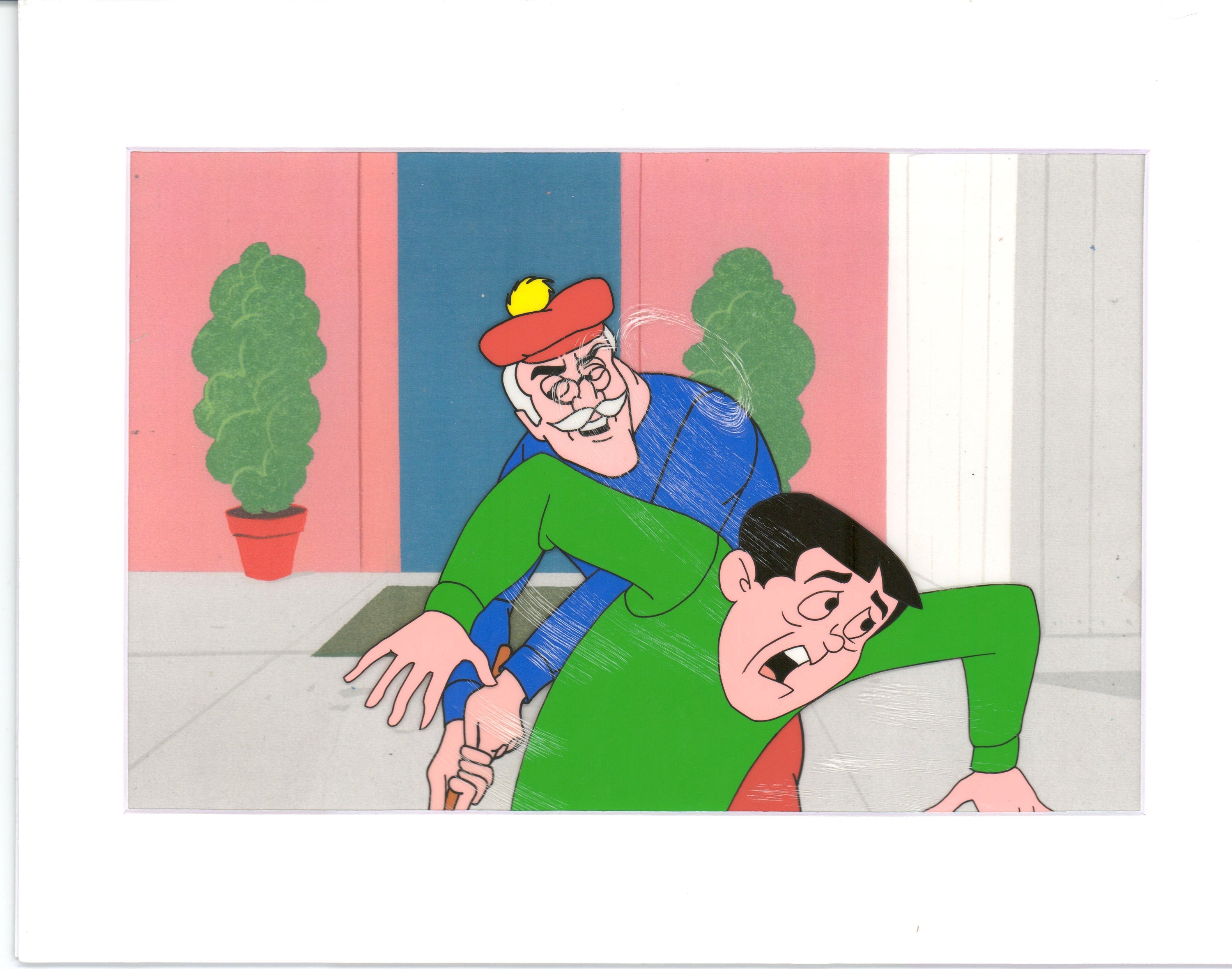 Archie Fimation Archie Production Animation Art Cel Setup from Filmation 1968-1969 b20 ...