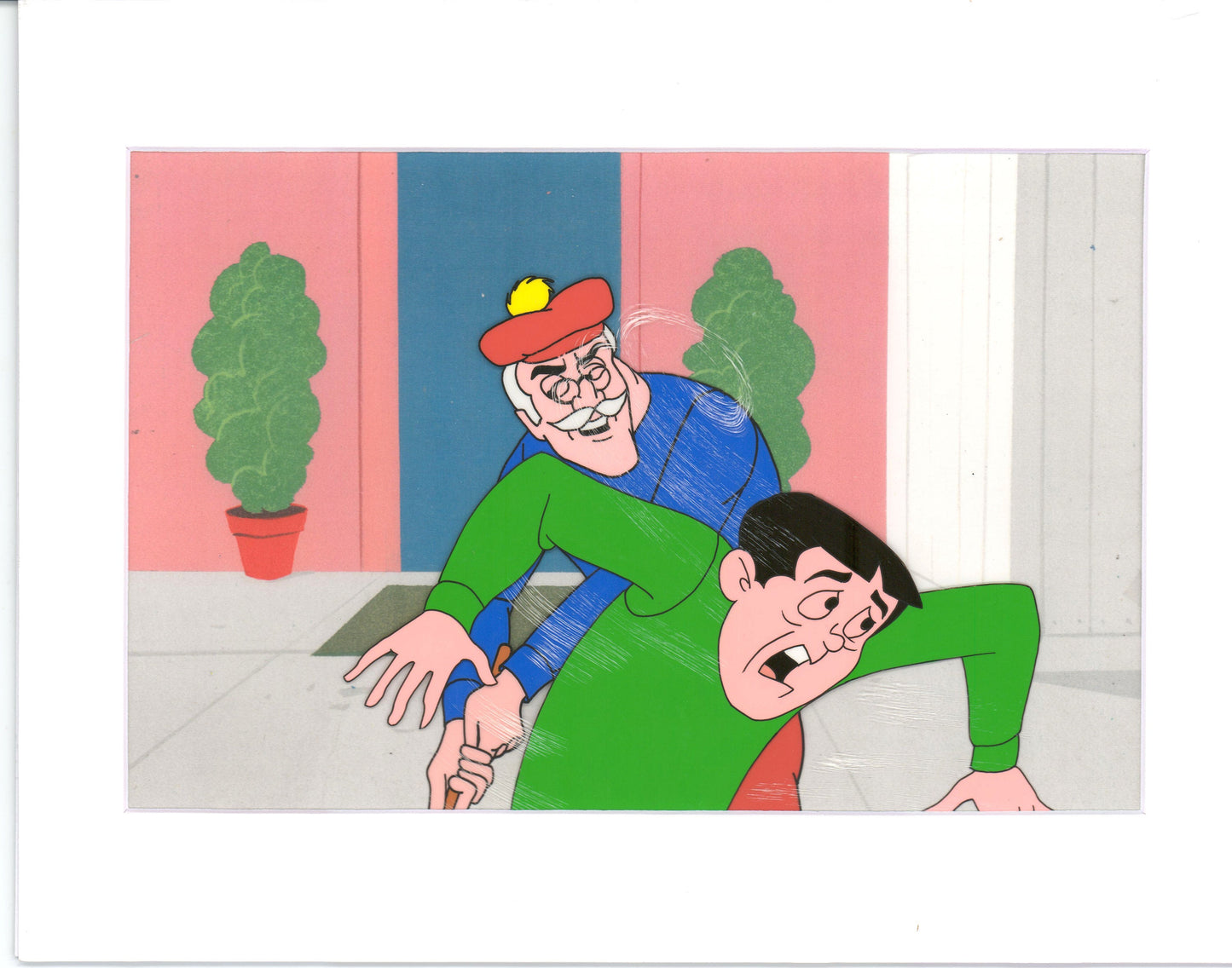 Archie Production Animation Art Cel Setup from Filmation 1968-1969 b2027