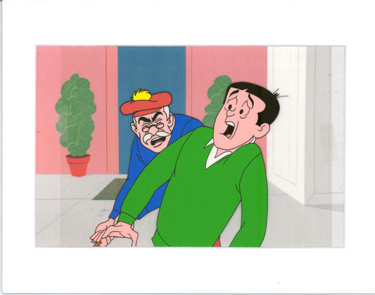 Archie Production Animation Art Cel Setup from Filmation 1968-1969 b2031