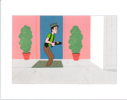 Archie Production Animation Art Cel Setup from Filmation 1968-1969 b2035