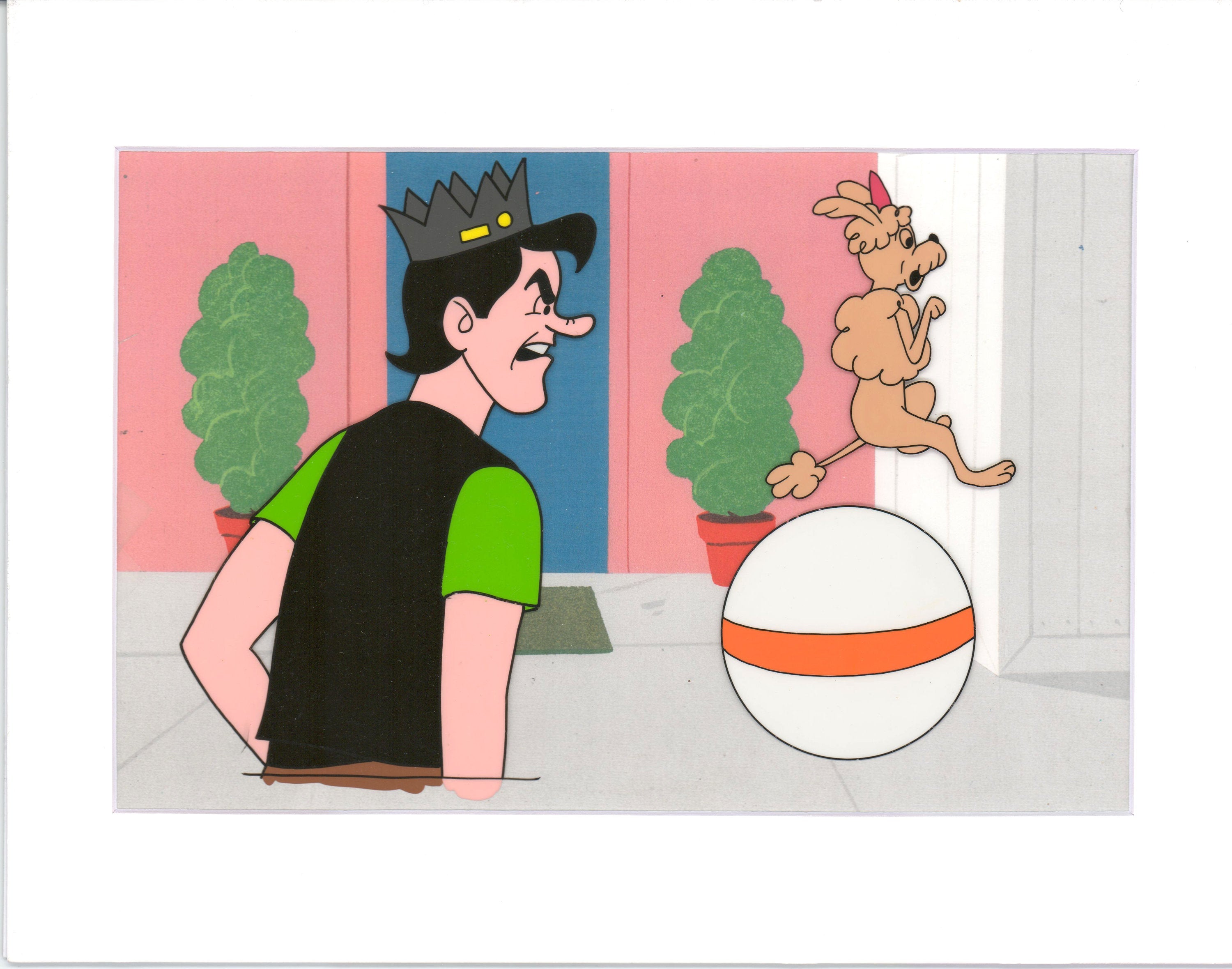 Archie Mcleod Archie Production Animation Art Cel Setup from Filmation 1968-1969 b20 ...