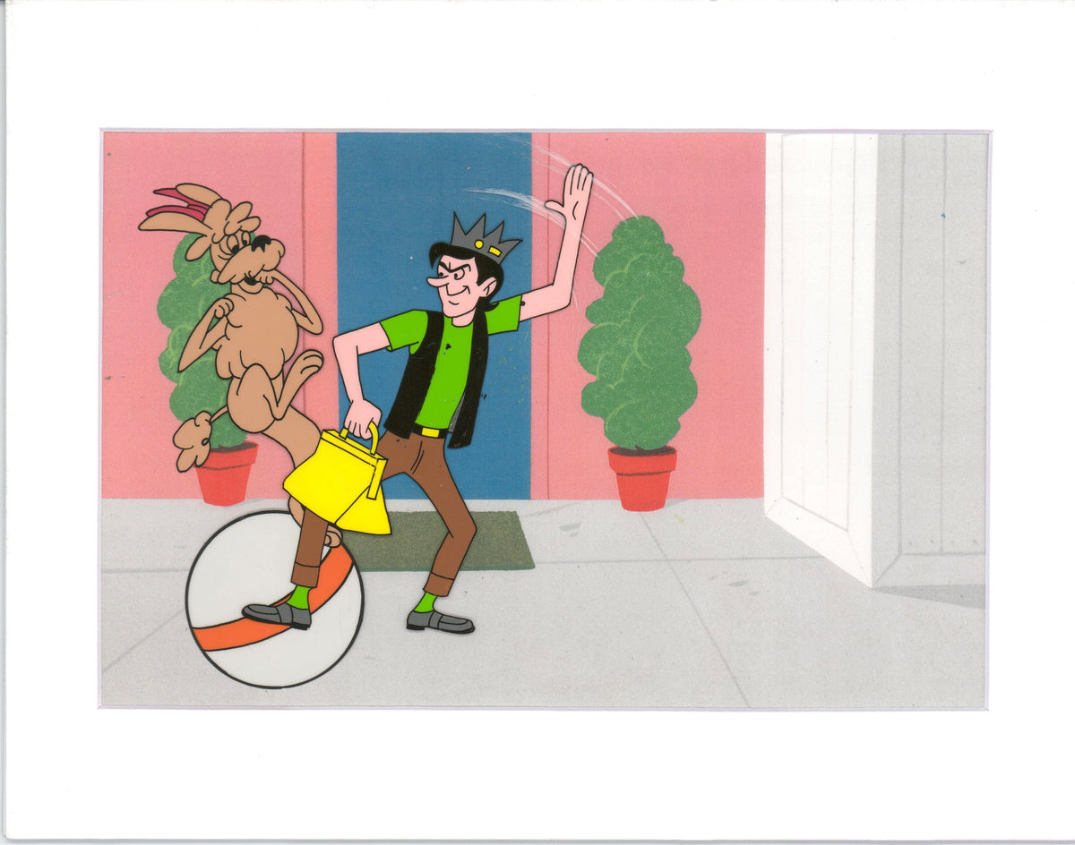 Archie Fimation Archie Production Animation Art Cel Setup from Filmation 1968-1969 b20 ...