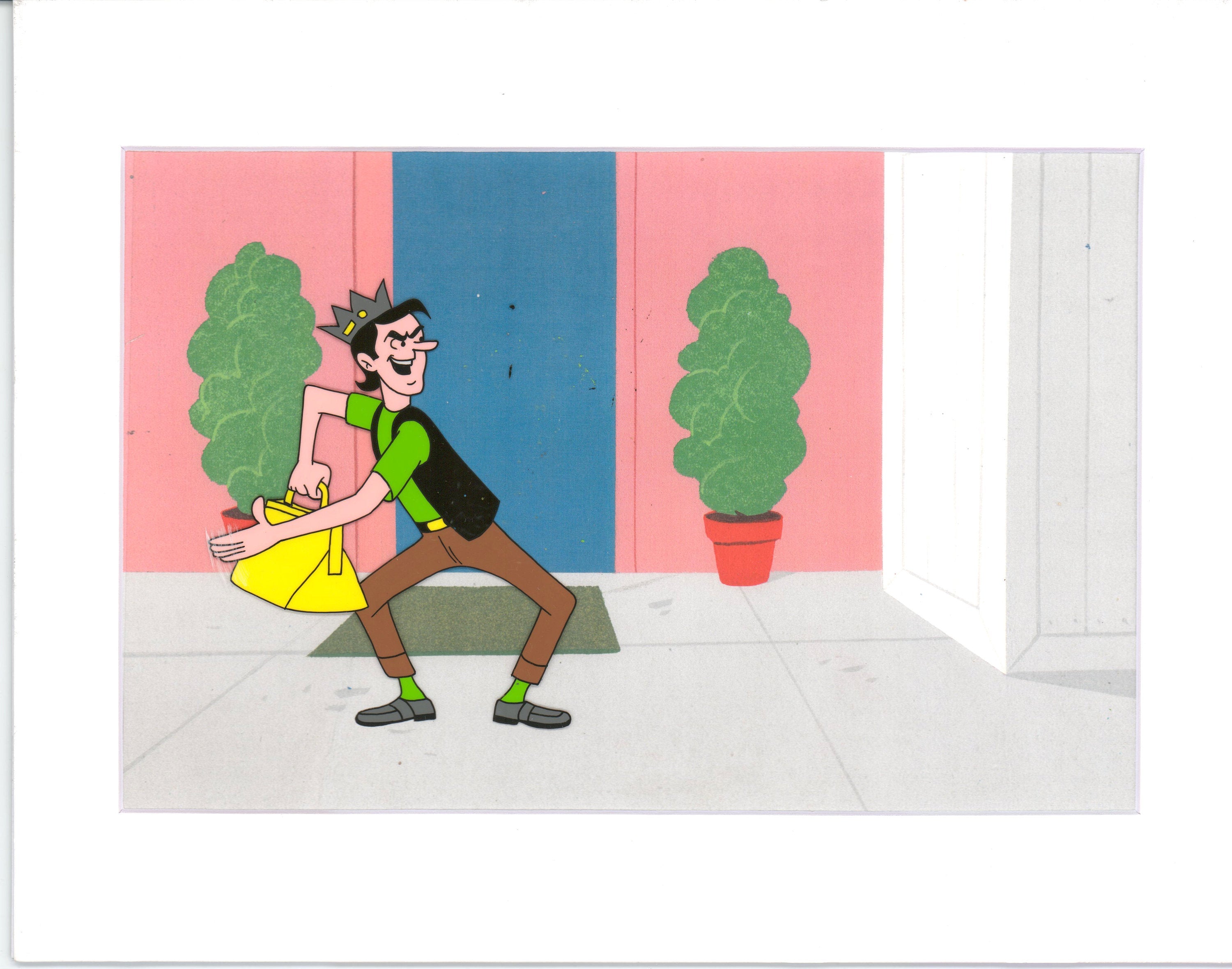 Archie Mcleod Archie Production Animation Art Cel Setup from Filmation 1968-1969 b20 ...