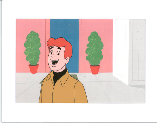 Archie Production Animation Art Cel Setup from Filmation 1968-1969 b2088