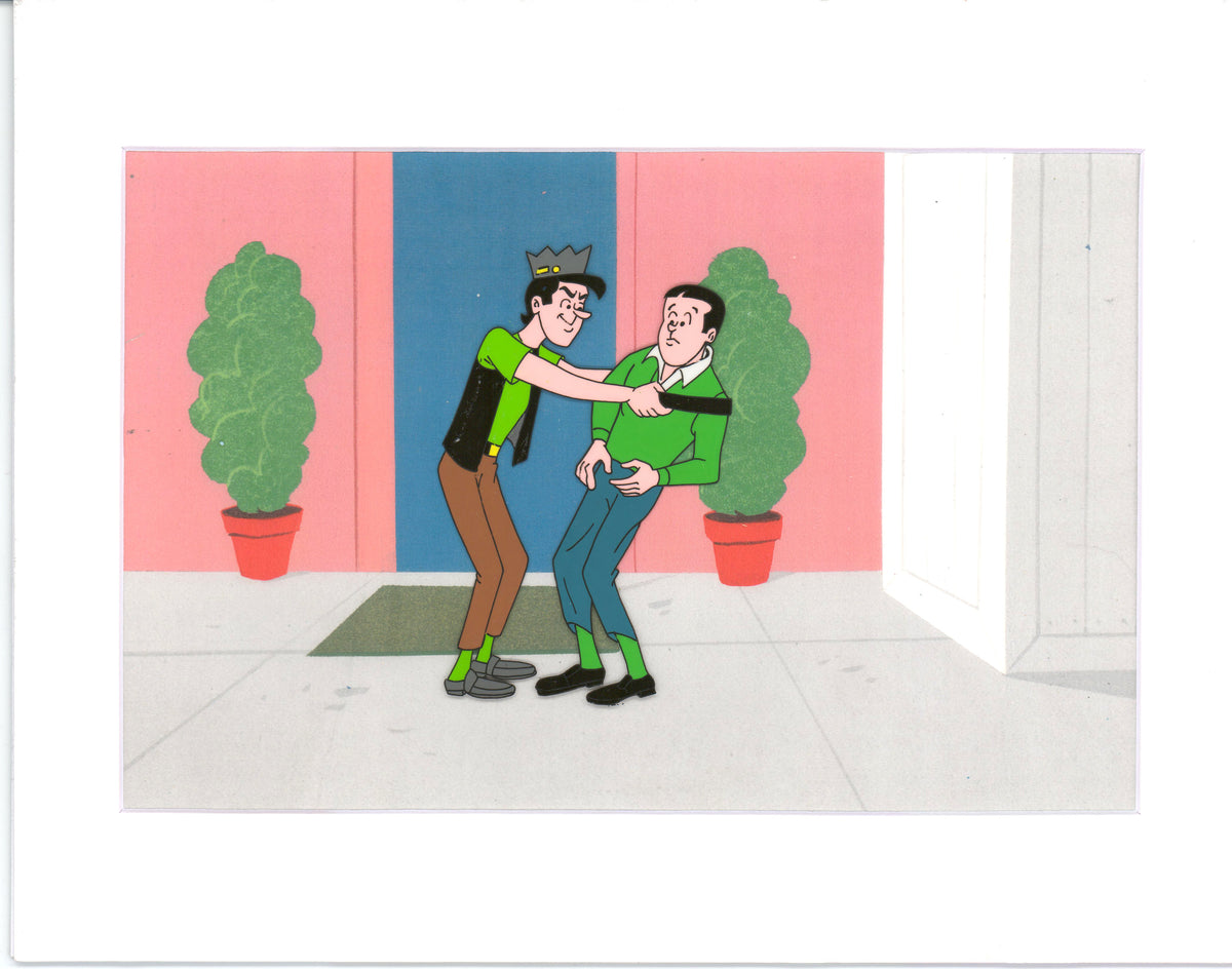 Archie Fimation Archie Production Animation Art Cel Setup from Filmation 1968-1969 b21 ...