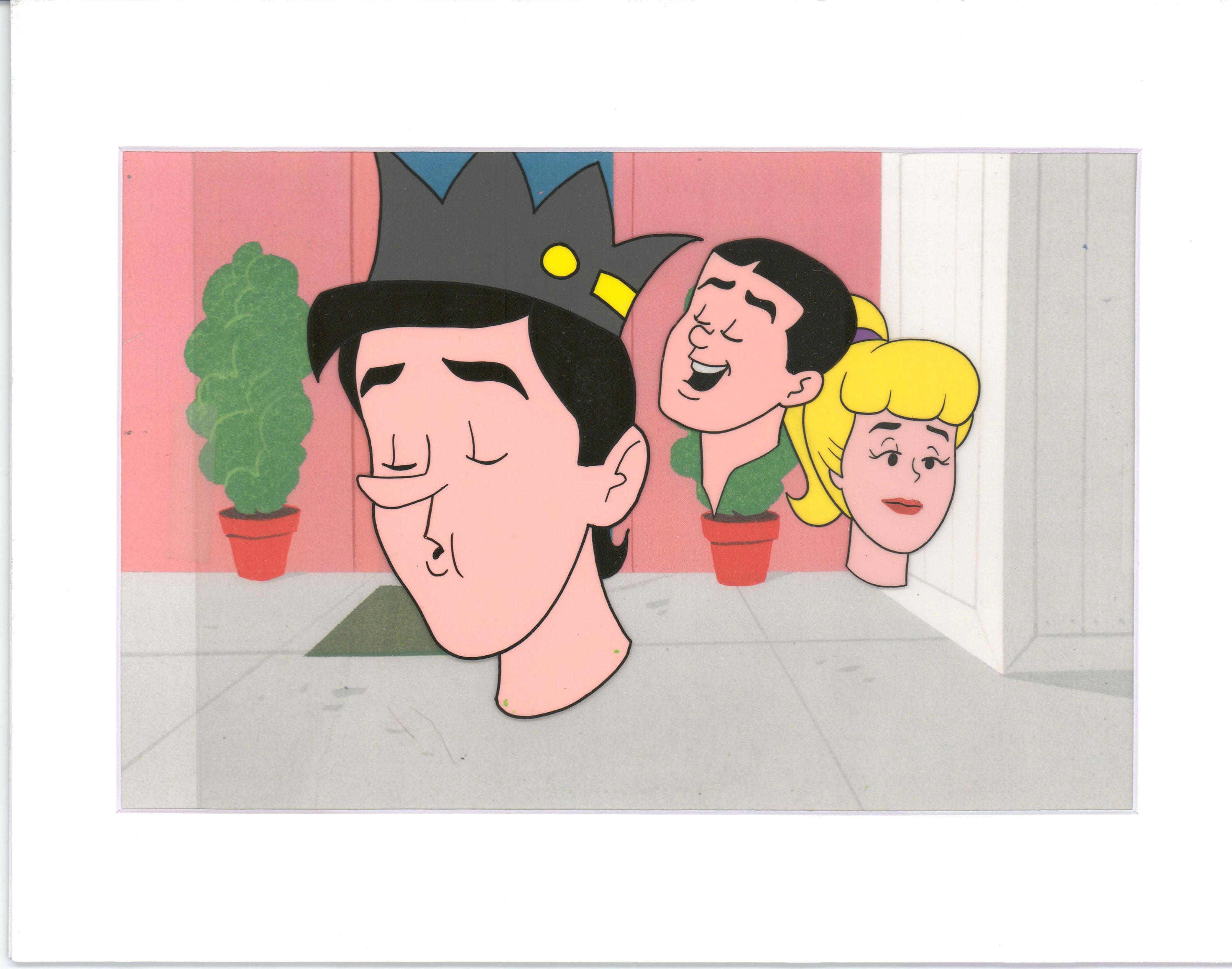 Archie Mcleod Archie Production Animation Art Cel Setup from Filmation 1968-1969 b21 ...