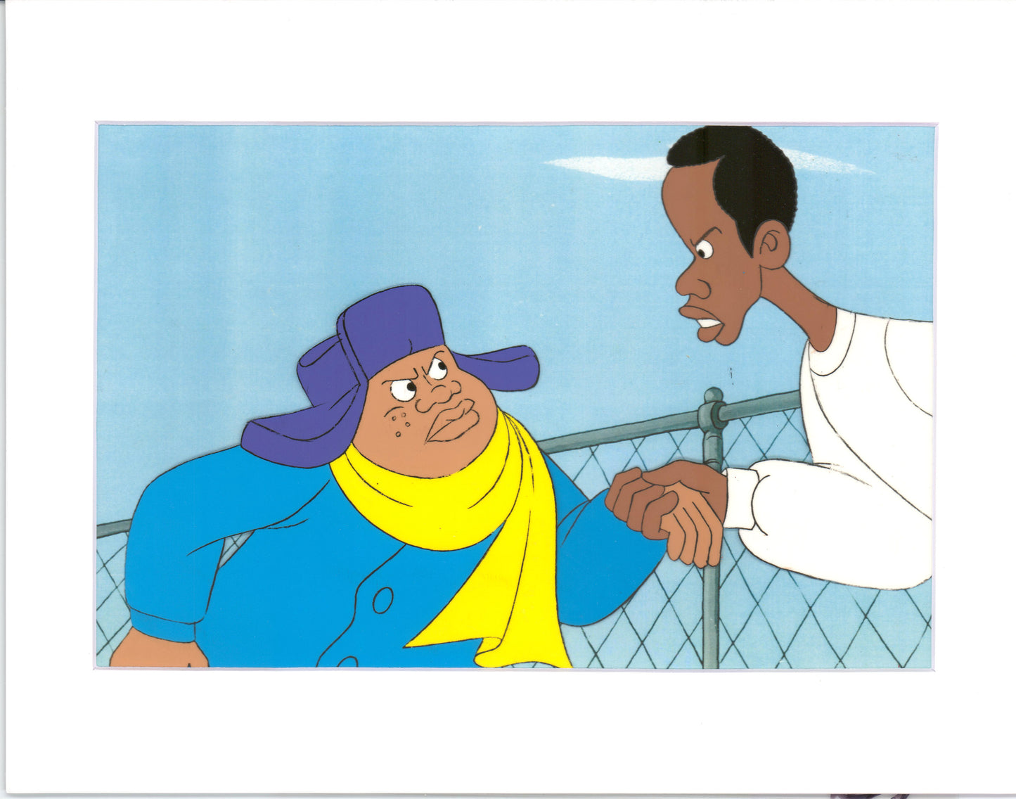 Fat Albert & the Gang Production Animation Cel Used to Make the Filmation Cartoon 1972-75 b2012