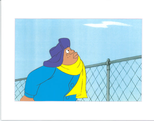 Fat Albert & the Gang Production Animation Cel Used to Make the Filmation Cartoon 1972-75 b2015