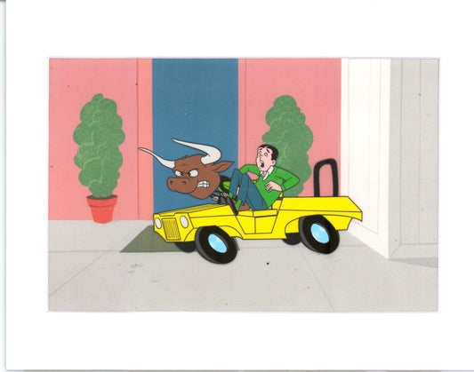 Archie Production Animation Art Cel Setup from Filmation 1968-1969 b2005