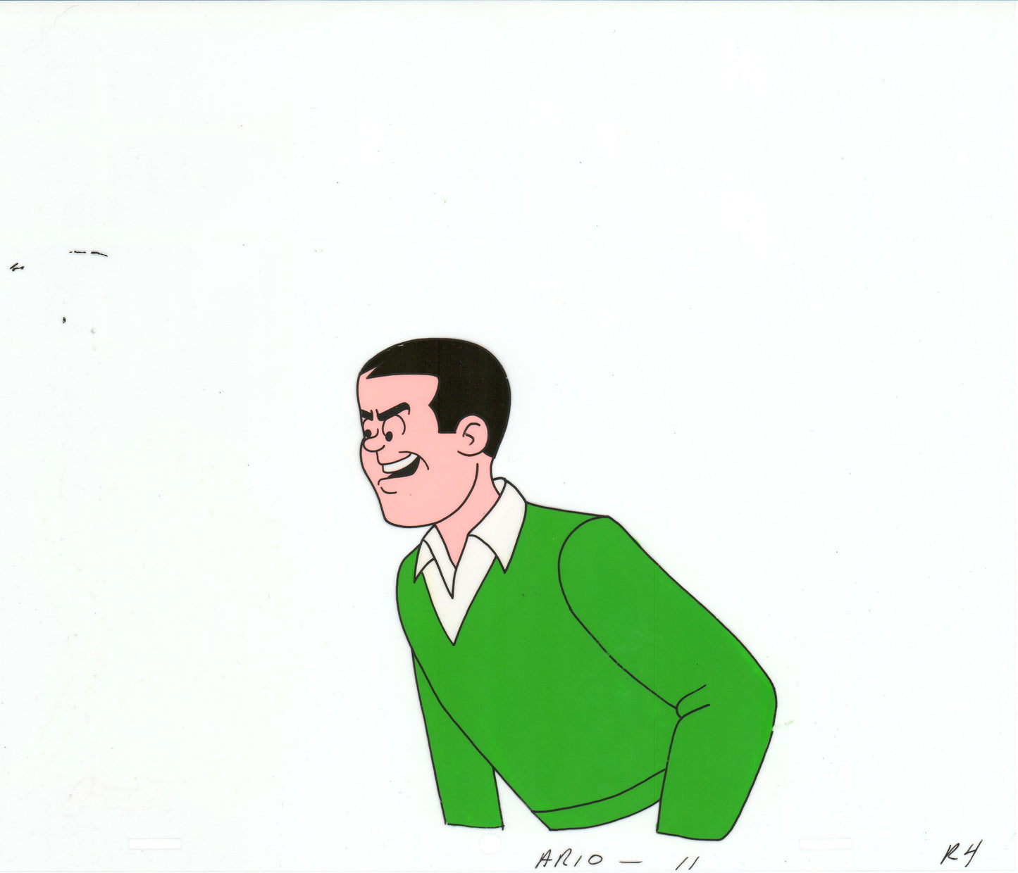 Archie Production Animation Art Cel Setup from Filmation 1968-1969 b2009
