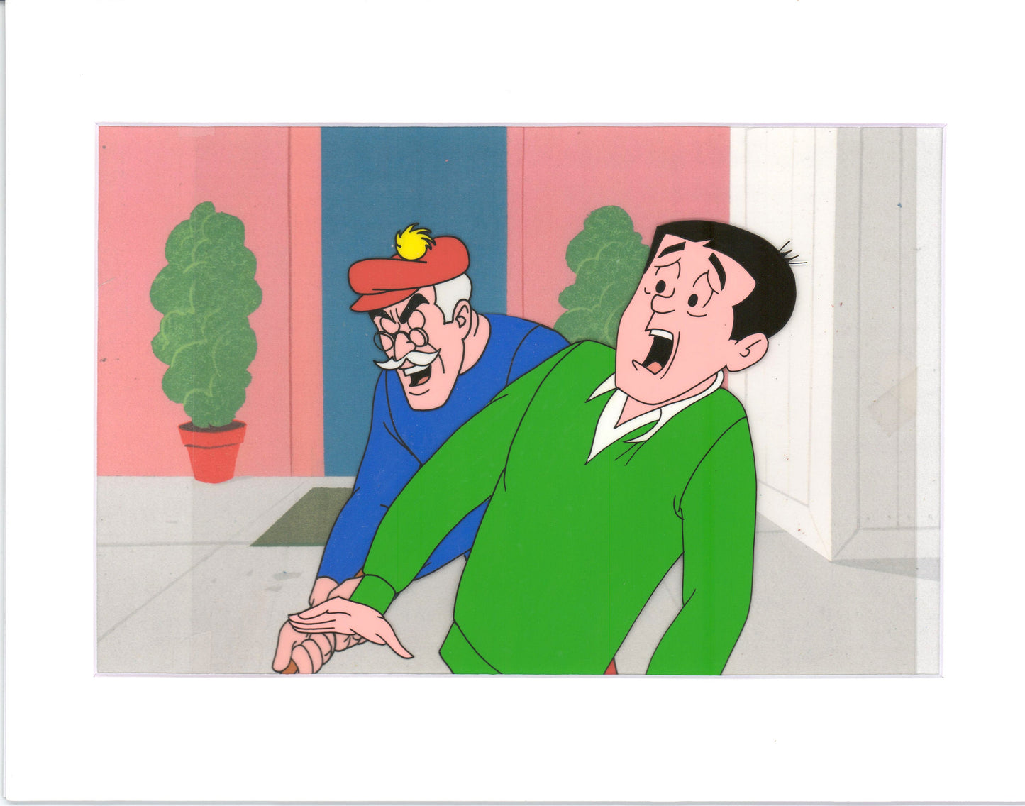 Archie Production Animation Art Cel Setup from Filmation 1968-1969 b2010