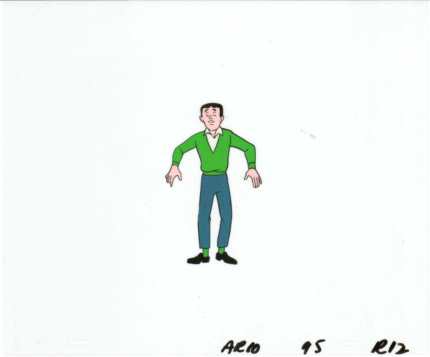 Archie Production Animation Art Cel Setup from Filmation 1968-1969 b2024