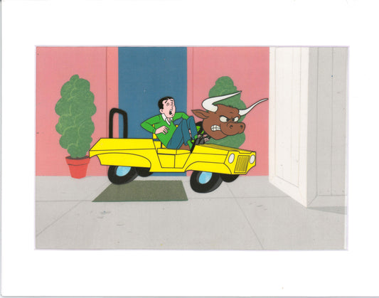 Archie Production Animation Art Cel Setup from Filmation 1968-1969 b2025
