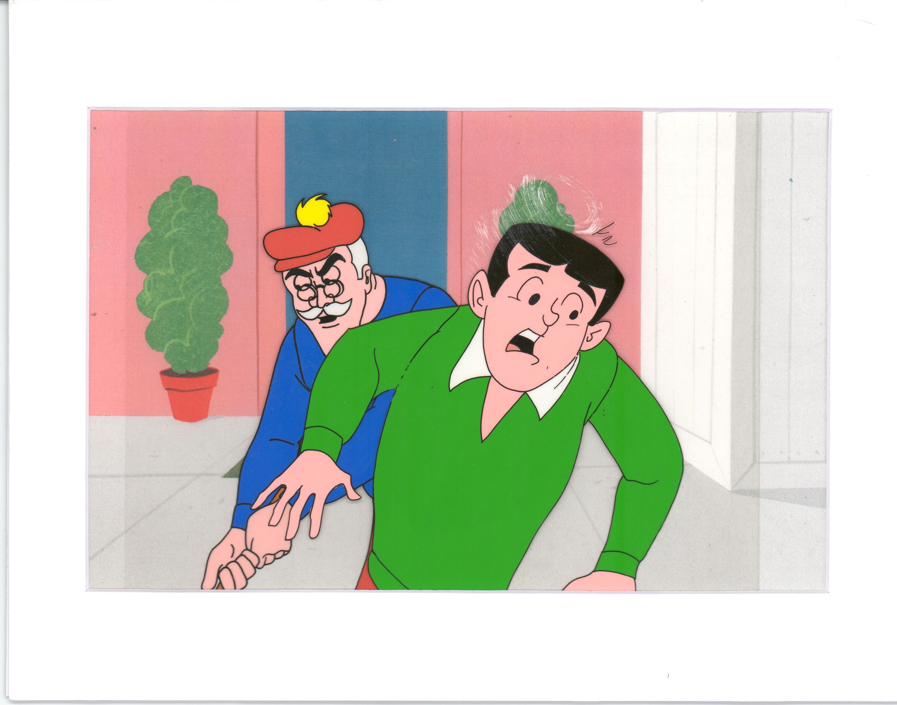 Archie Fimation Archie Production Animation Art Cel Setup from Filmation 1968-1969 b20 ...