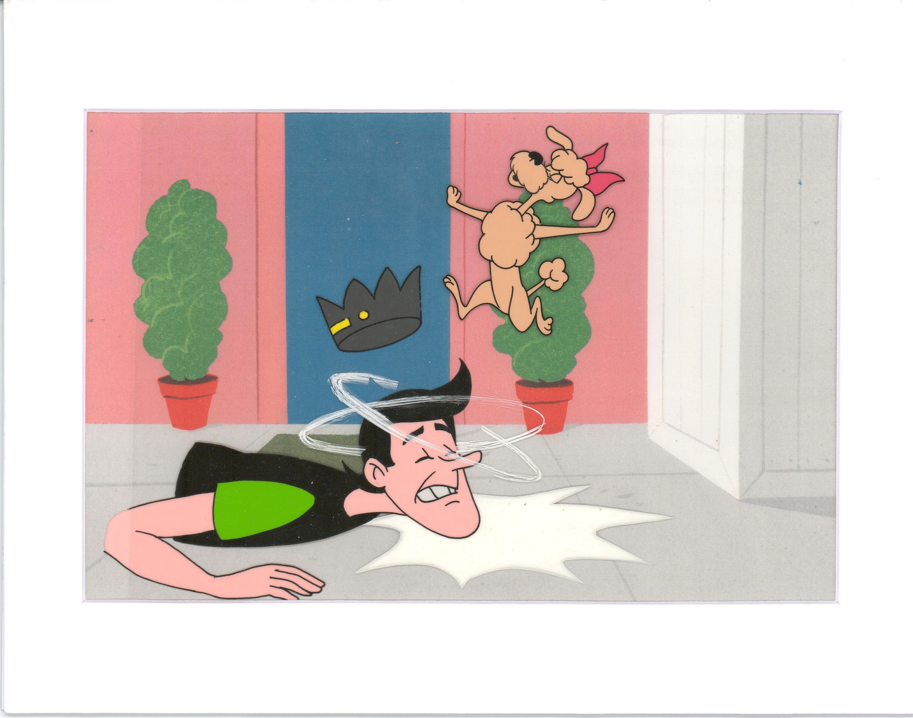 Archie Mcleod Archie Production Animation Art Cel Setup from Filmation 1968-1969 b20 ...