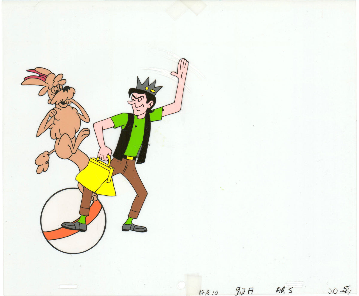 Archie Fimation Archie Production Animation Art Cel Setup from Filmation 1968-1969 b20 ...