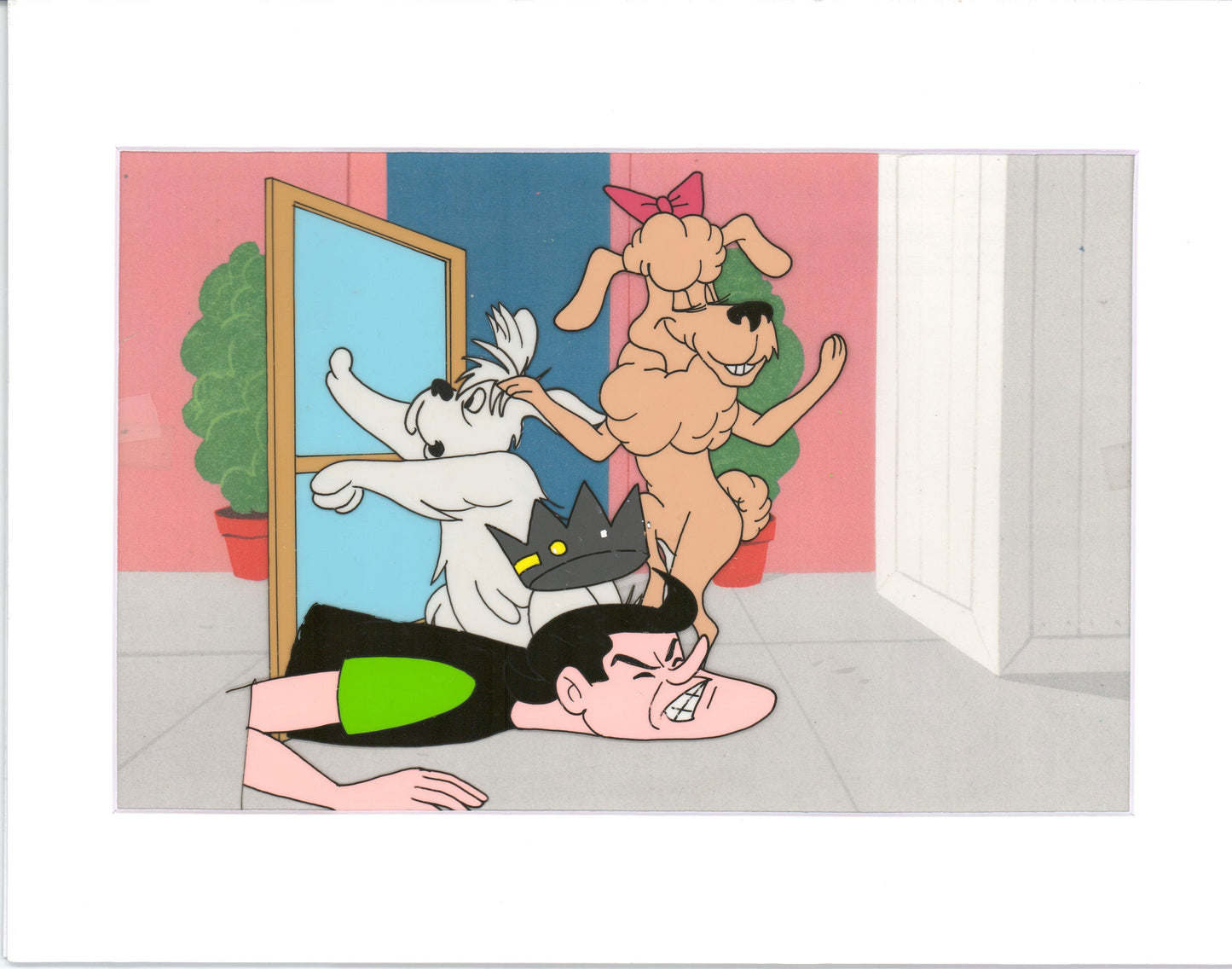 Archie Production Animation Art Cel Setup from Filmation 1968-1969 b2049