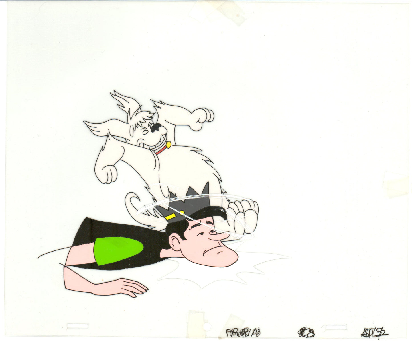 Archie Production Animation Art Cel Setup from Filmation 1968-1969 b2050