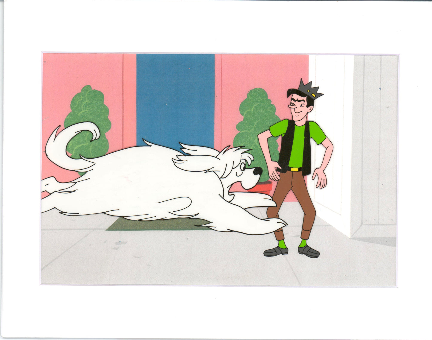 Archie Production Animation Art Cel Setup from Filmation 1968-1969 b2051