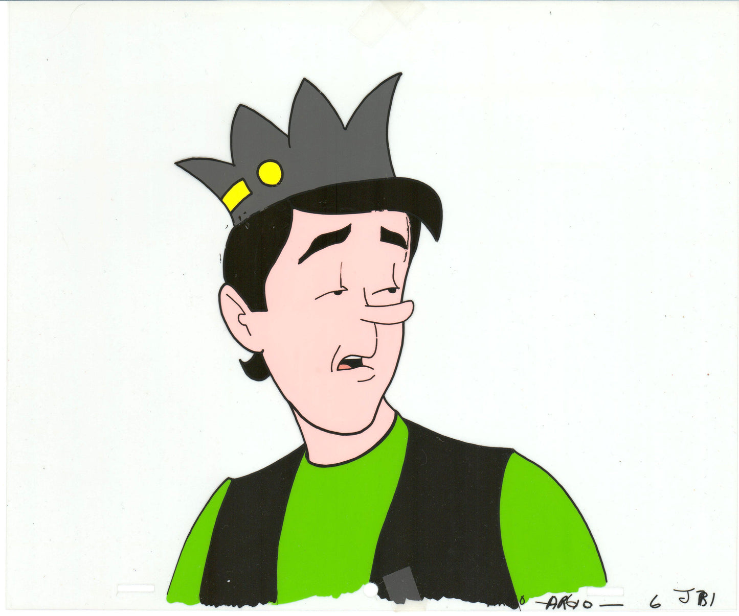 Archie Production Animation Art Cel Setup from Filmation 1968-1969 b2053