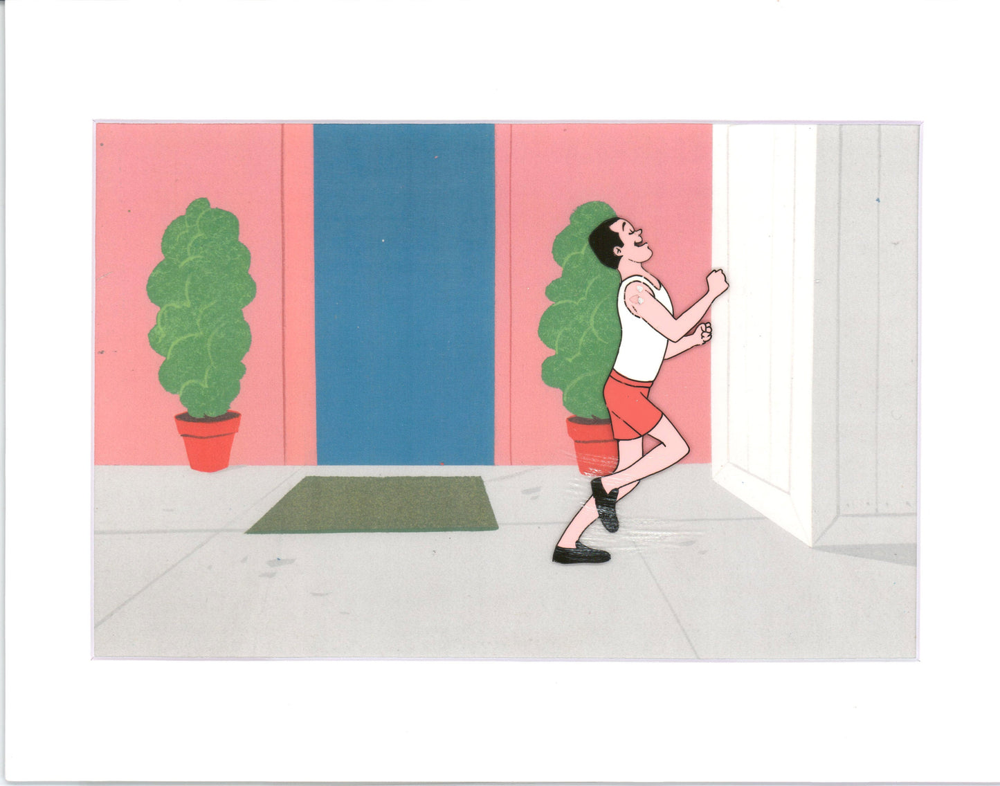 Archie Production Animation Art Cel Setup from Filmation 1968-1969 b2055