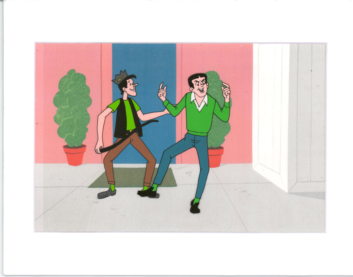 Archie Production Animation Art Cel Setup from Filmation 1968-1969 b20 ...