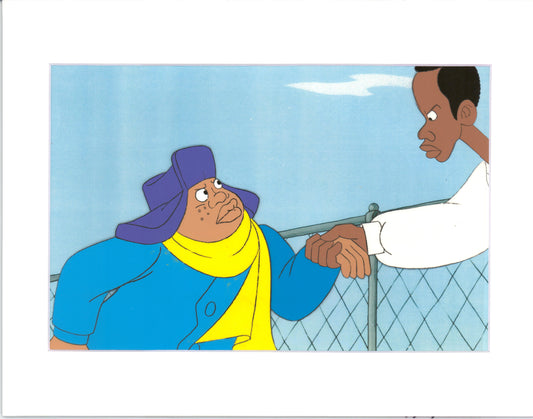 Fat Albert & the Gang Production Animation Cel Used to Make the Filmation Cartoon 1972-75 b2014